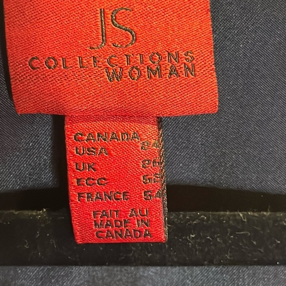 JS Collection Purple Tafetta Shiny Holiday New Years Button Belted blouse top - Picture 12 of 13